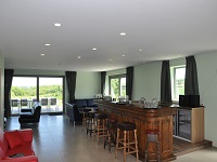De authentieke bar van het logement In de Vlaamse Ardennen